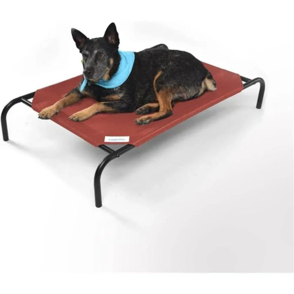 The Original Cooling Elevated Dog Bed, Indoor and Outdoor, Medium, Terracotta